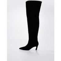 Raid Palazzi Knee High Boots - Black