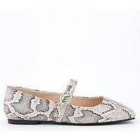 Raid Sanny Shoes - Beige Snake - Print