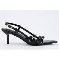 Raid Keoni Sandals - Heel - Black