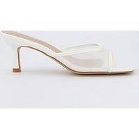Raid Tiana Sandals - Heel - White