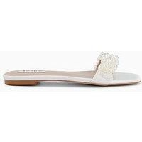 Raid Kiely Update Pearl Flat Sandals - Ivory