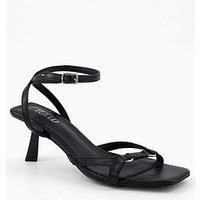 Raid Macie Mid Heel Sandal - Black