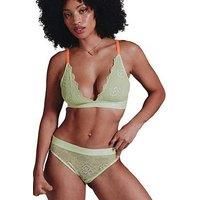 Lemonade Lace Bralette - Pistachio