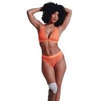 Lemonade Lace Bralette - Neon Orange