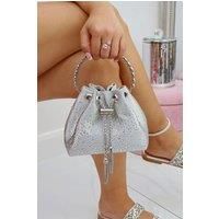 Crystal Embellished Tassel Handbag Limited Edition