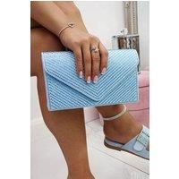 Crystal Glam Envelope Clutch Bag