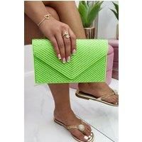 Crystal Glam Envelope Clutch Bag