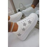 Crystal Stardust Chunky Trainers