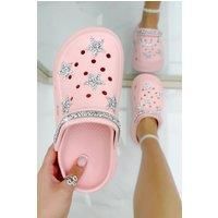 Crystal Strap Platform Stardust Crox Clogs Limited Edition