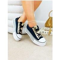 Sparkly Bee Platform Trainers
