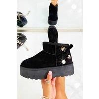 Crystal Bee Dazzled Boots