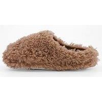 Loungeable Cosy Mule Slipper - Taupe