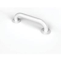 Nymas Straight Household Grab Rail White 300mm (769JM)