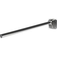 Nymas NymaSTYLE Doc M Friction Hinged Support Rail Chrome 800mm x 135mm x 35mm (2142X)