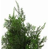 90cm Green Artificial Cypress Topiary Tree for Home Decor, Indoor/Outdoor
