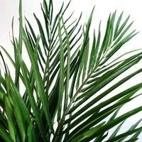 Green 130cm Artificial Areca Palm Tree with Silk Leaves in Plastic Pot