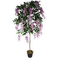 150cm Artificial Light Pink Wisteria Tree