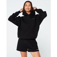 Gym King Womens 365 Relaxed Fit Hoodie - Black
