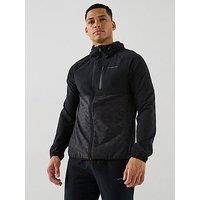Gym King Men'S Enigma Full Zip Hoodie - Black