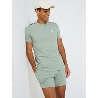 Gym King Men'S Tape Tee - Green