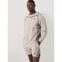 Gym King Men'S Flex 20 Woven Hoodie - Grey