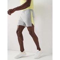 Gym King Men'S Geometric Knit Short - Grey