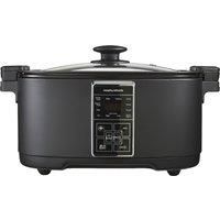 Morphy Richards Multifunction 10-in-1 Food Multicooker, 6.5L, Fry, Roast, Steam, Sear, Saute, Rice, Slow Cooker, LED Control Panel, Aluminium Non Stick Pot, Dishwasher Safe, 1350W, Matte Black, 560007