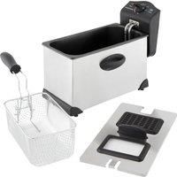Morphy Richards Deep Fat Fryer, 3.5L, Variable Temperature Control, 1.2Kg Food Capacity, Viewing Window, Removable Tank, Detachable Handle, Fried Chicken, Chips, 2000W, Stainless Steel, 482000