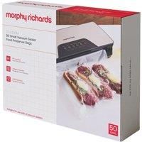 Morphy Richards 433000 Pack of 50 Small Vacuum Sealer Bags for 432040