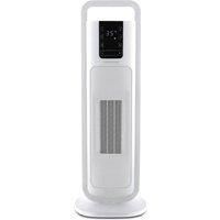Morphy Richards HeatFlux Slim 2kw Ceramic Tower Fan Heater & Remote White 825403