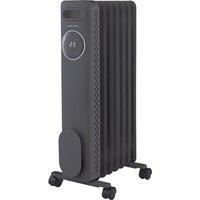 Morphy Richards 1.5Kw Digital Oil Filled Radiator Grey, Grey
