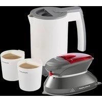 Morphy Richards Travel Kettle & Travel Iron Bundle / Set camping or holidays