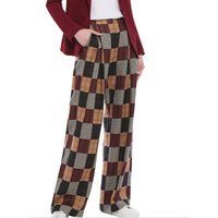 House of Holland Women's Patchwork Wide Trousers | Size: 14