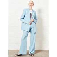 House of Holland Women's Pale Blue Wide Leg Trouser | Size: 8