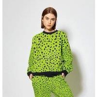Vivid Cheetah Print Sweatshirt