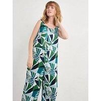 Seasalt Cornwall Salt Air Jumpsuit - Green