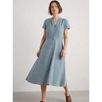 Seasalt Cornwall Carved Wood Dress - Blue
