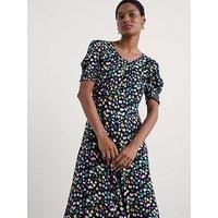 Seasalt Cornwall Marsh Violet Dress - Multi