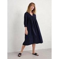 Seasalt Cornwall Earth Colours Dress - Navy