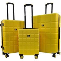 Hard Shell Classic Suitcase Set 8 Wheel Cabin Luggage Case Travel Bag