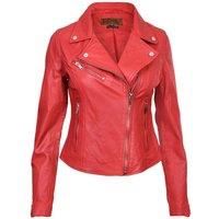 Classic Leather Brando Biker Jacket-Loughton