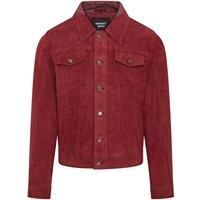 Trucker Goat Suede Western Leather Jeans Jacket - Yangon