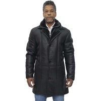 Warm Shearling Sheepskin Leather Coat-Ilford