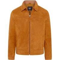 Retro Classic Suede Leather Harrington Biker Jacket - Bryne
