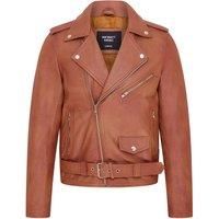 Classic Brando Leather Biker Jacket - Heinola