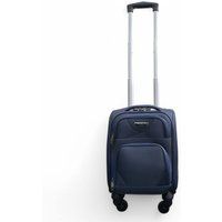 Soft Shell Lightweight Nylon Suitcase Set 4 Wheel Travel Case Holiday Bags