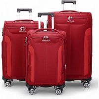Expandable Soft Shell Suitcase 8 Wheel Luggage Set Travel Light Cabin Bag