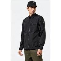 Weekend Offender Men's Southbank Technical Overshirt, Black