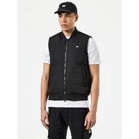 Weekend Offender Saharun Lightweight Padded Gilet - Black