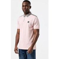 Weekend Offender Costa Polo Shirt Blush